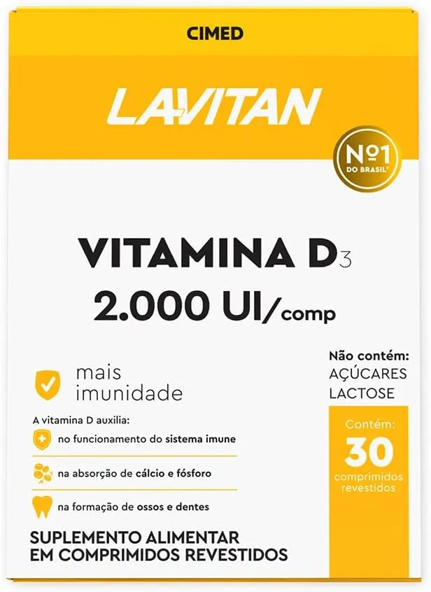 Cimed Lavitan Vitamina D 2.000 UI