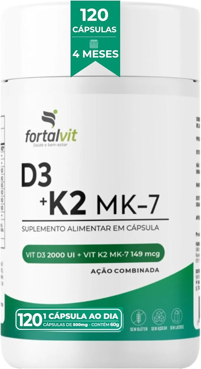 Fortalvit Vitamina D3 + K2
